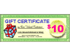Cheque Cadeau $ 10.00 - Cliquez sur l'image pour la fermer