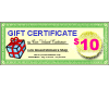 Cheque Cadeau $ 10.00 Cheque Cadeau $ 10.00